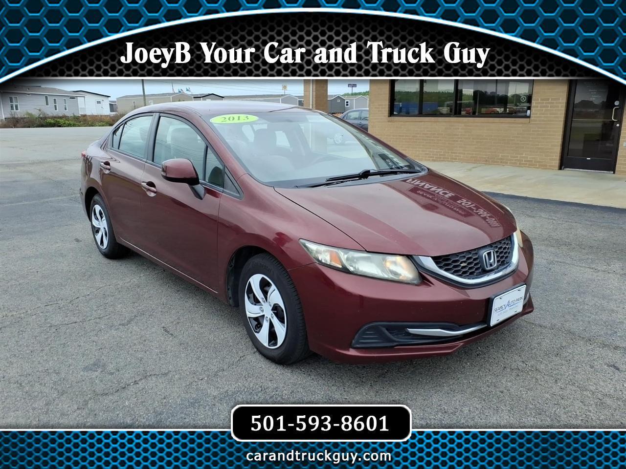 2013 Honda Civic LX Sedan 5-Speed AT