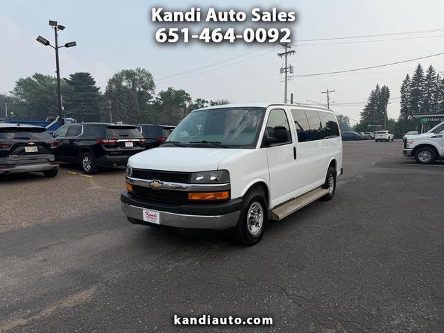 White 2017 Chevrolet Express Van Rear-Wheel Drive Continuously Variable Transmission