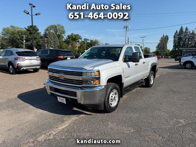 Silver 2015 Chevrolet Silverado 2500HD Pickup Truck Four-Wheel Drive Automatic