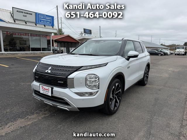 White 2024 Mitsubishi Outlander Hybrid Plug-in SUV / Crossover All-Wheel Drive Automatic