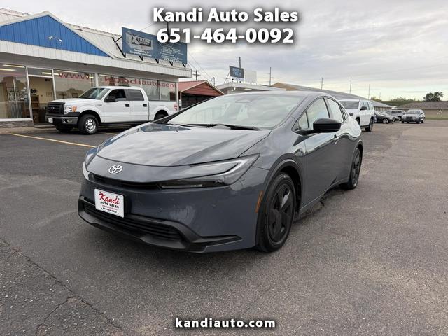 Gray 2025 Toyota Prius Hatchback Front-Wheel Drive Automatic