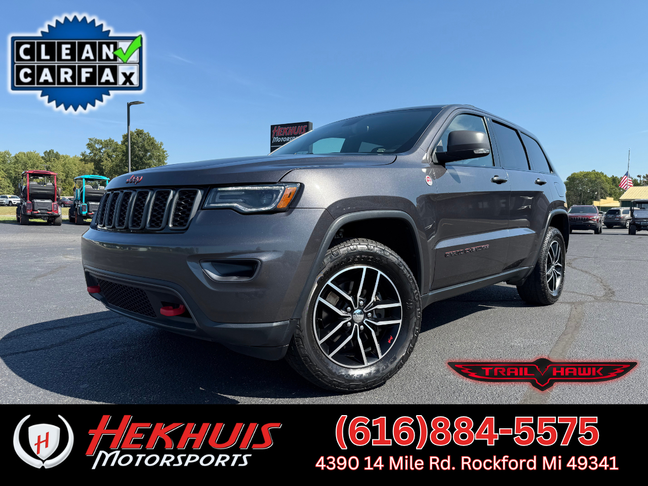 2018 Jeep Grand Cherokee Trailhawk 4x4 *Ltd Avail*