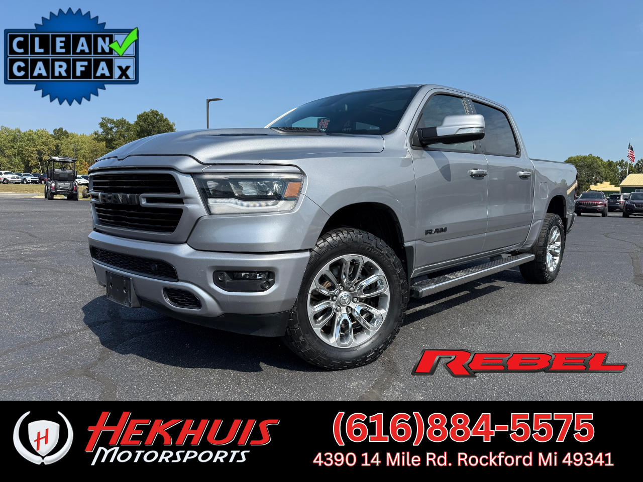 2019 RAM 1500 Sport 4x4 Crew Cab 5'7" Box