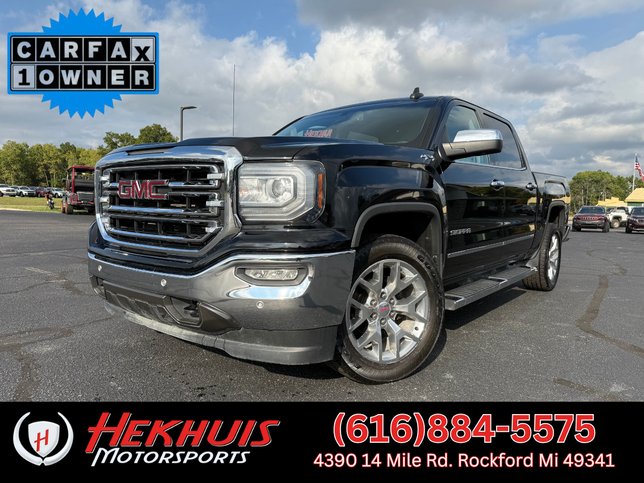 2018 GMC Sierra 1500 4WD Crew Cab 143.5" SLT