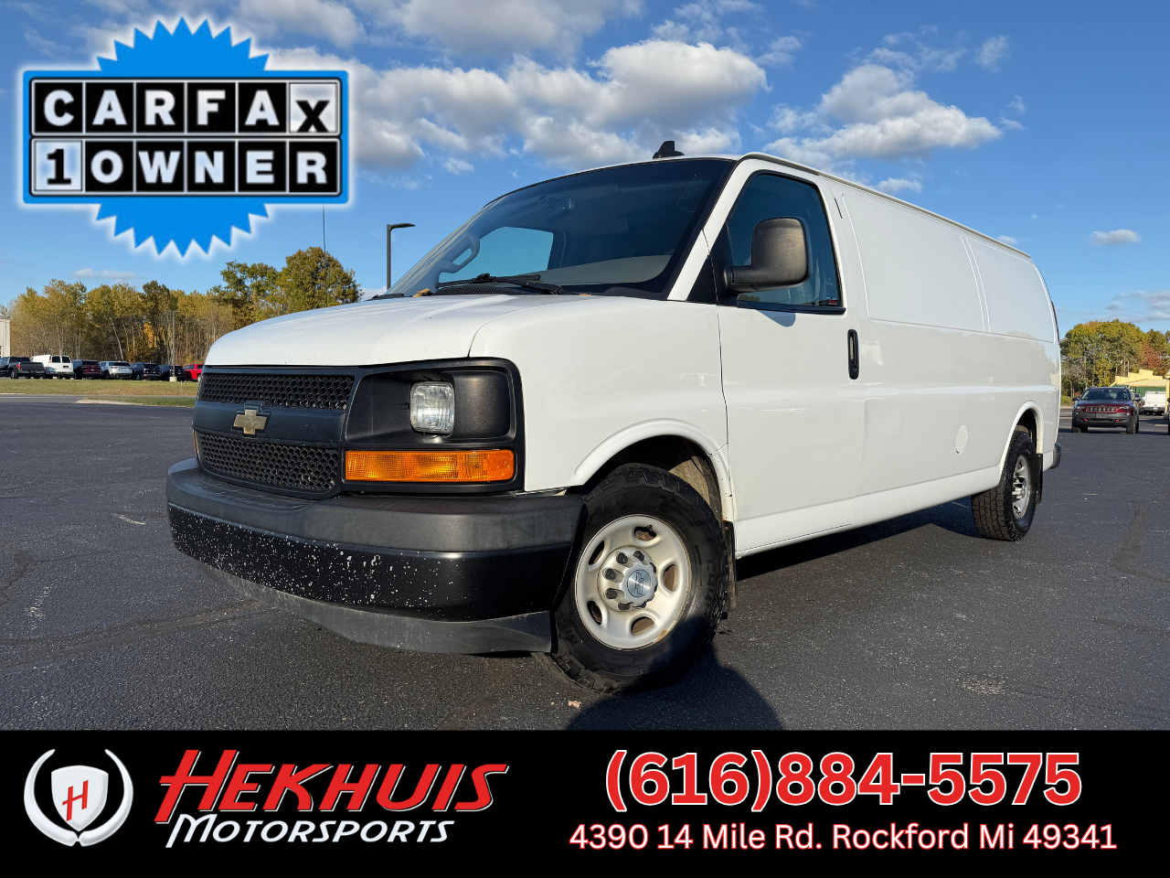 2017 Chevrolet Express Cargo Van RWD 3500 155"