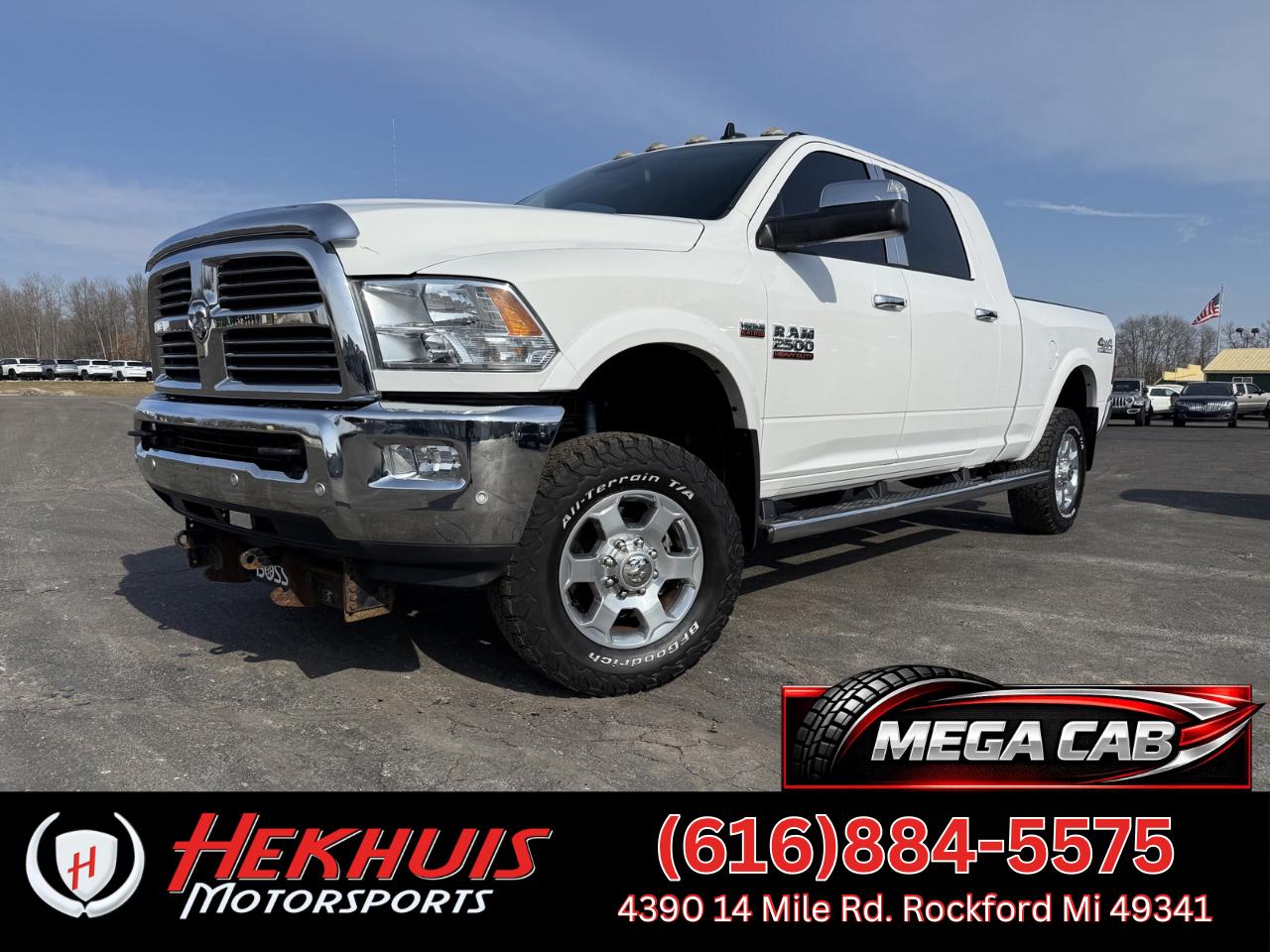 RAM 2500 Big Horn 4x4 Mega Cab 6'4" Box 2017