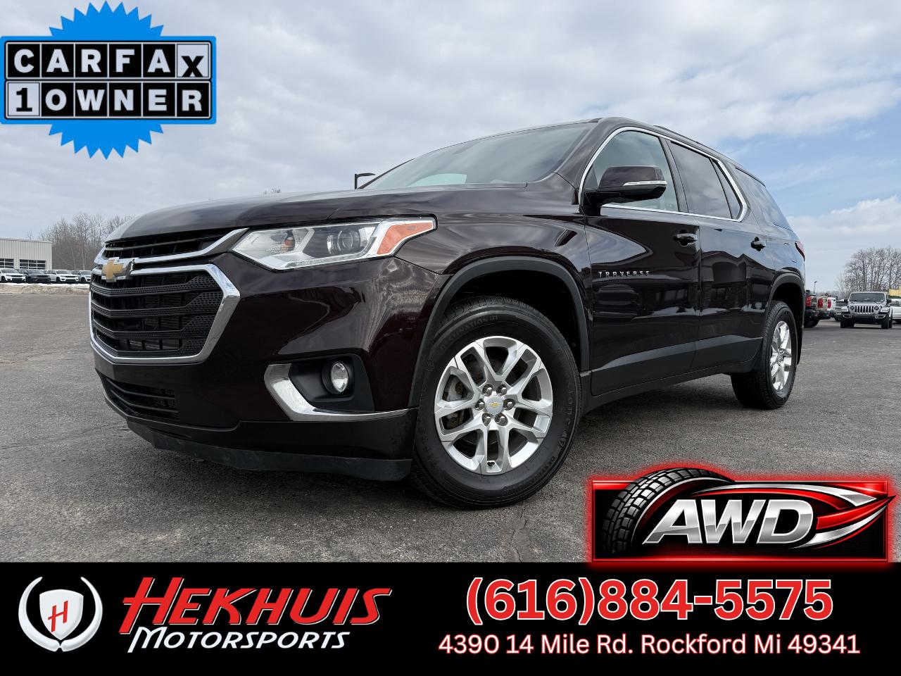 2020 Chevrolet Traverse AWD 4dr LT Cloth w/1LT