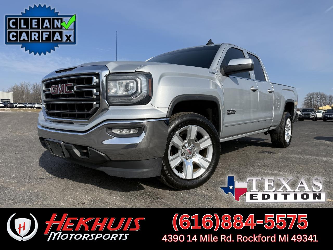 GMC Sierra 1500 4WD Double Cab 143.5" SLE 2016