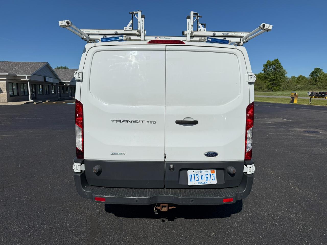 Ford Transit Van T-350 148" Low Rf 9500 GVWR Swing-Out RH Dr 2017