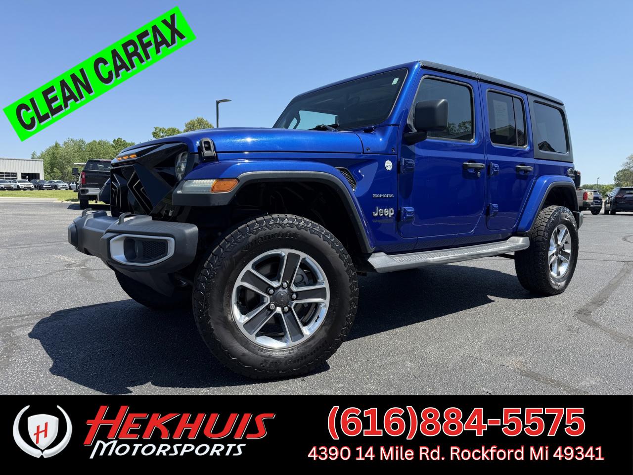 2018 Jeep Wrangler Unlimited Sahara 4x4
