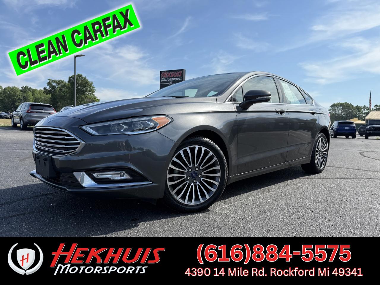 Ford Fusion Titanium AWD 2018