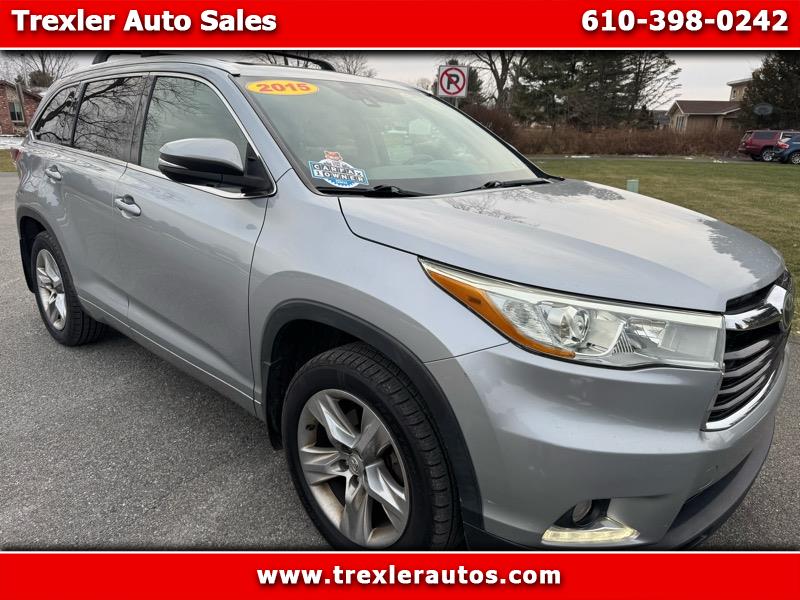 Toyota Highlander Platinum AWD V6 2015