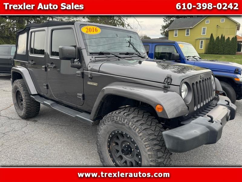 2016 Jeep Wrangler Freedom Unlimited 4x4