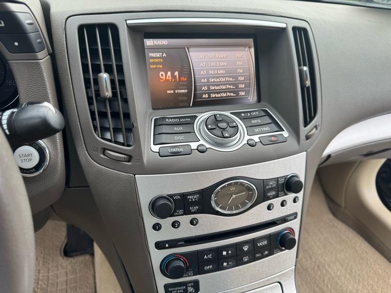 Infiniti G Sedan G37x AWD 2009