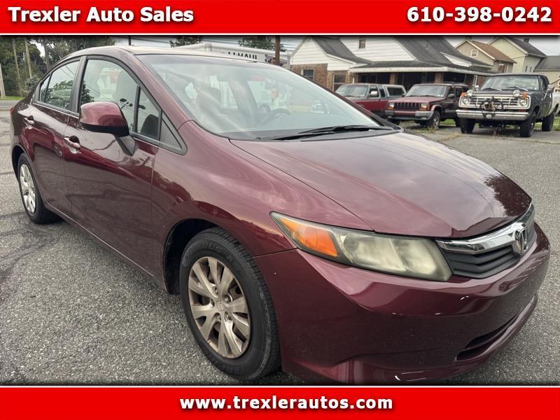 Honda Civic 4dr Sdn LX Auto 2012