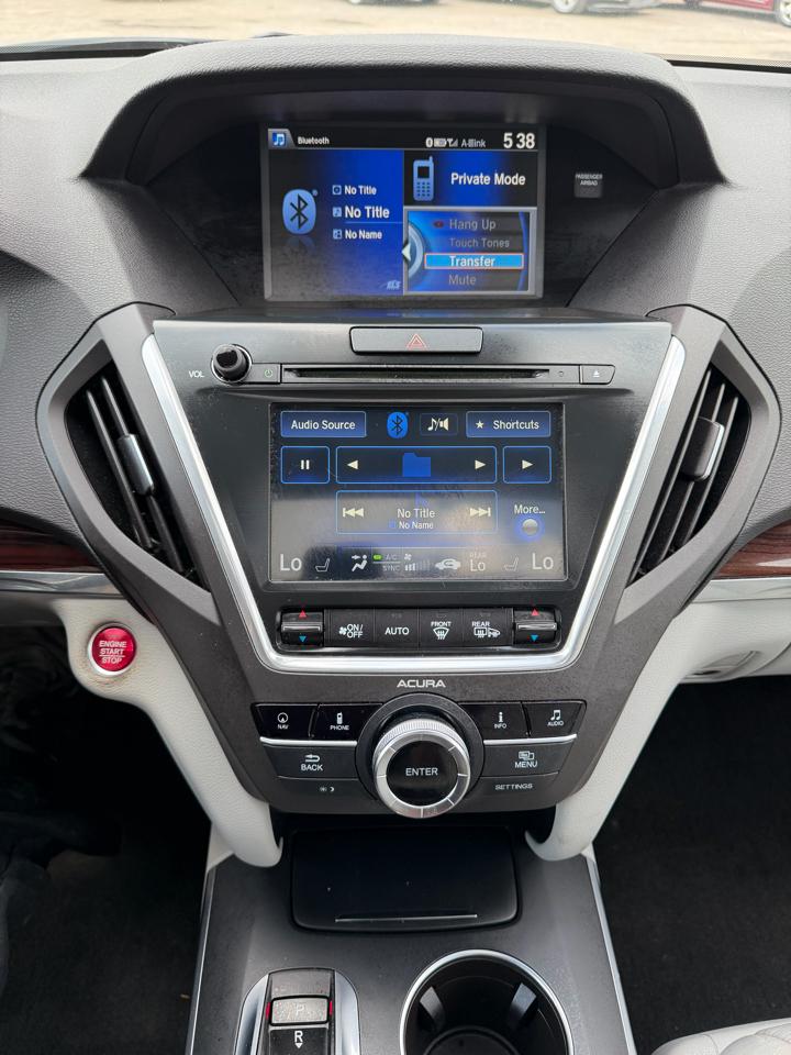 Acura MDX SH-AWD 9-Spd AT w/Tech Package 2016
