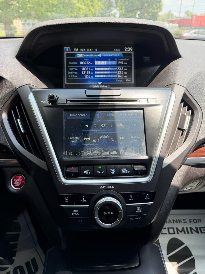 Acura MDX SH-AWD 6-Spd AT w/Tech Package 2014