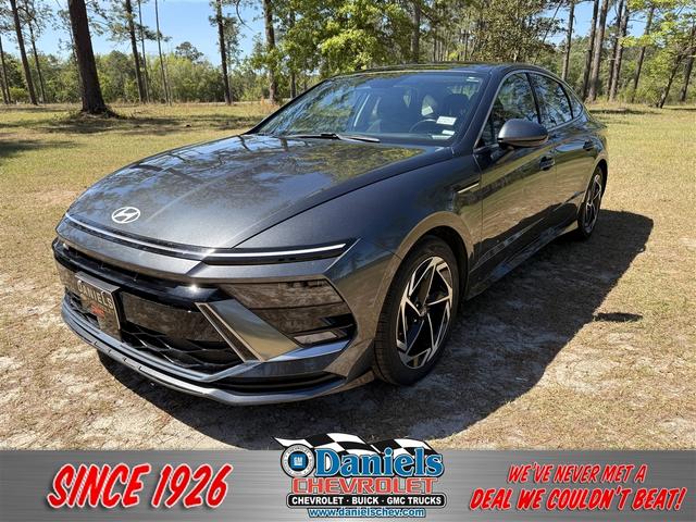 Portofino Gray 2024 Hyundai Sonata SEL FWD Sedan Front-Wheel Drive 8-Speed Automatic Overdrive