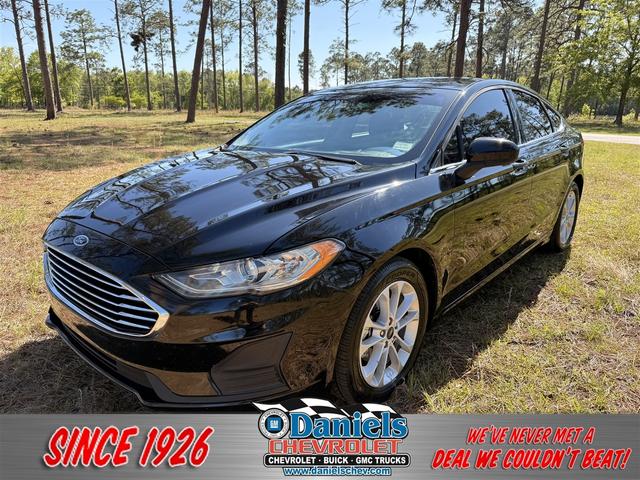 Black 2020 Ford Fusion SE FWD Sedan Front-Wheel Drive 6-Speed Automatic Overdrive