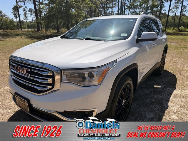 White Frost Tricoat 2019 GMC Acadia SLT-1 FWD SUV / Crossover Front-Wheel Drive 6-Speed Automatic