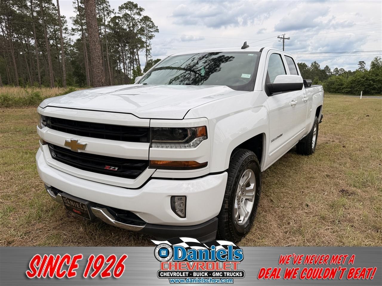 2018 Chevrolet Silverado 1500 4WD Double Cab 143.5" LT w/2LT