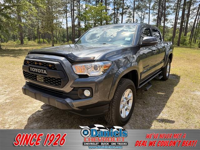 Gray 2022 Toyota Tacoma SR5 V6 Double Cab RWD Pickup Truck 4X2 6-Speed Automatic Overdrive