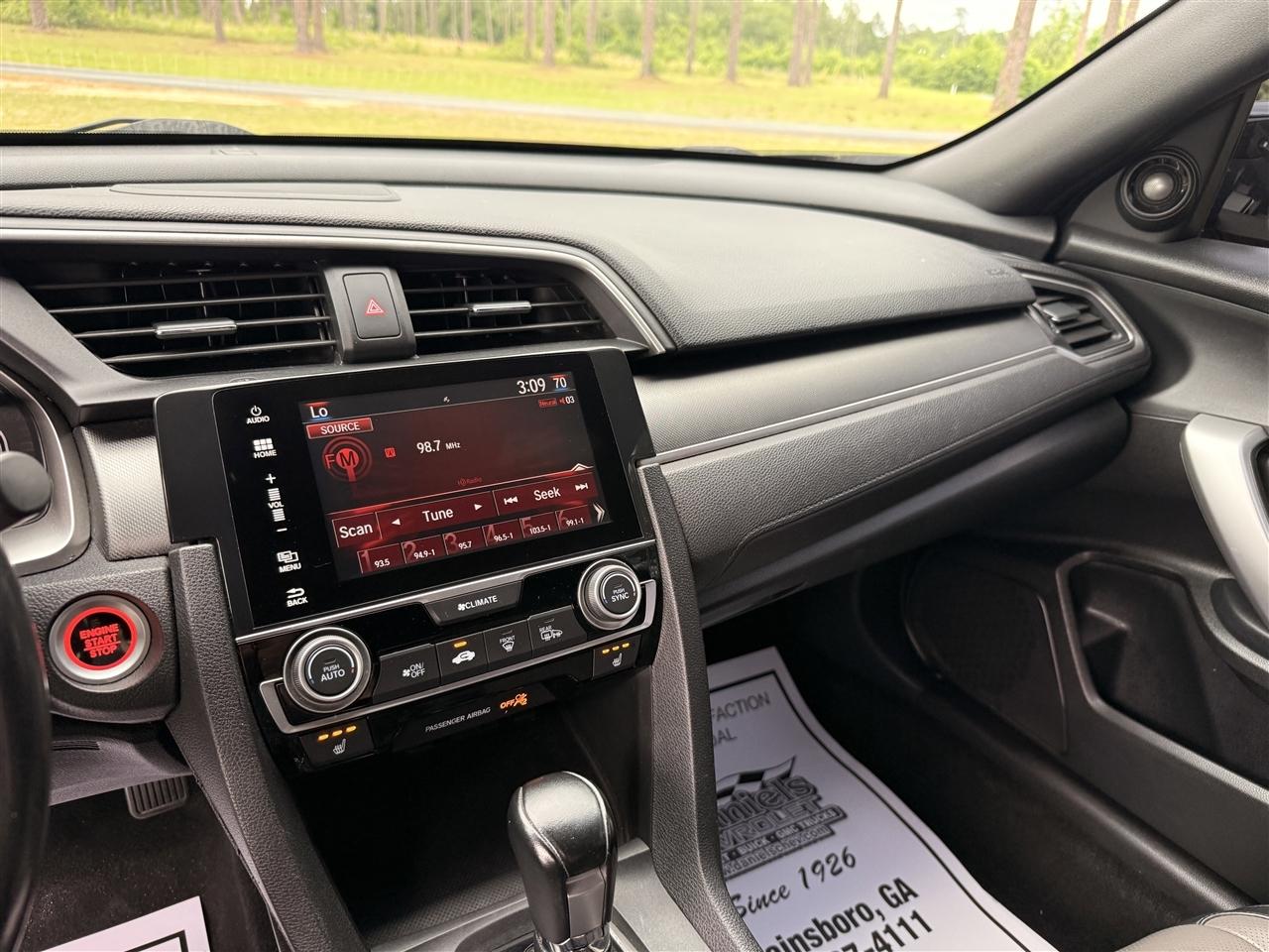 Honda Civic Coupe EX-L CVT 2017
