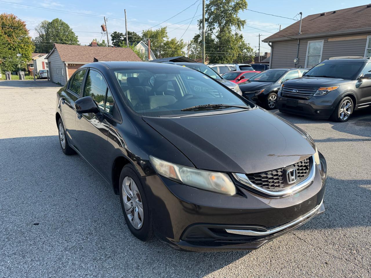 Honda Civic LX Sedan 5-Speed AT 2013