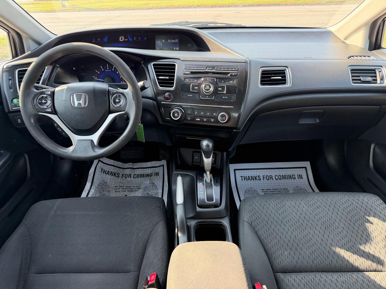 Honda Civic LX Sedan 5-Speed AT 2013
