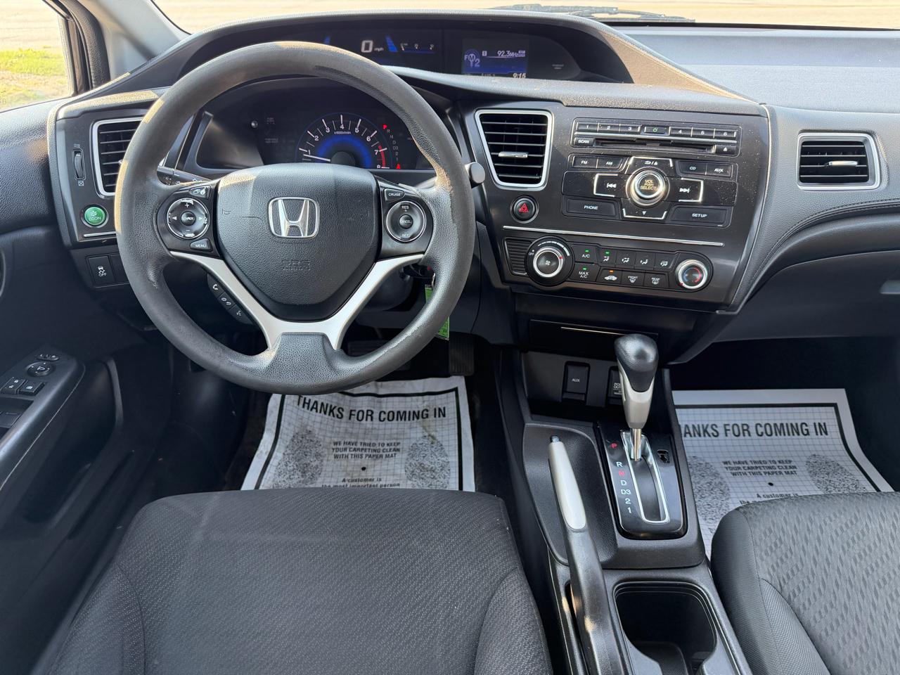 Honda Civic LX Sedan 5-Speed AT 2013