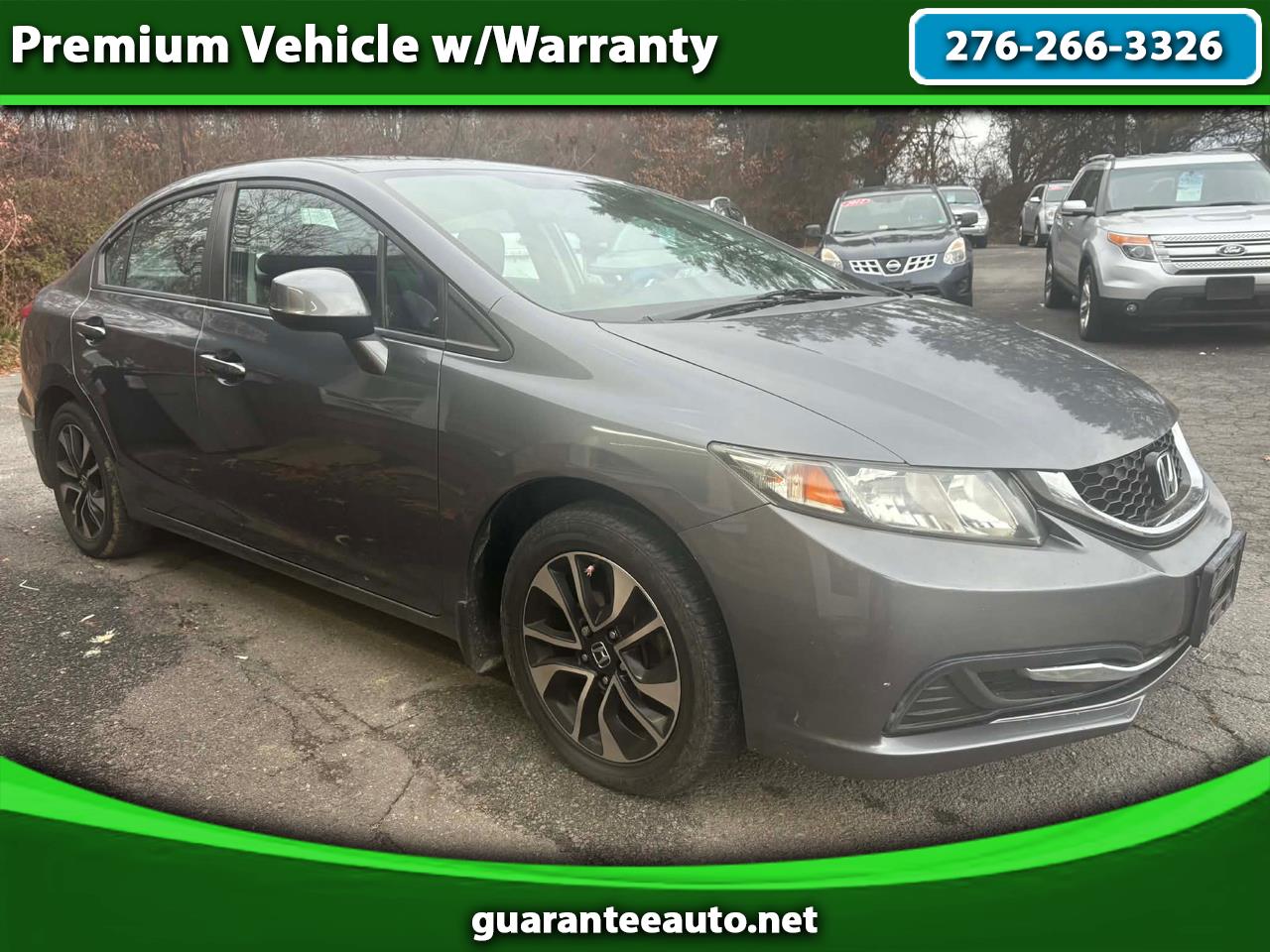 2013 Honda Civic EX Sedan 5-Speed AT