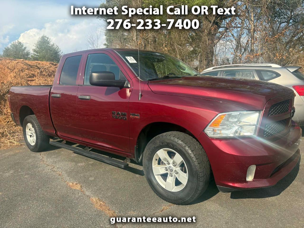 2016 RAM 1500 Tradesman Quad Cab 4WD