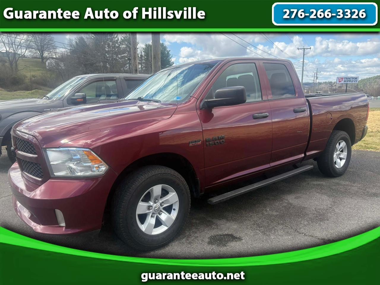 2016 RAM 1500 Tradesman Quad Cab 4WD