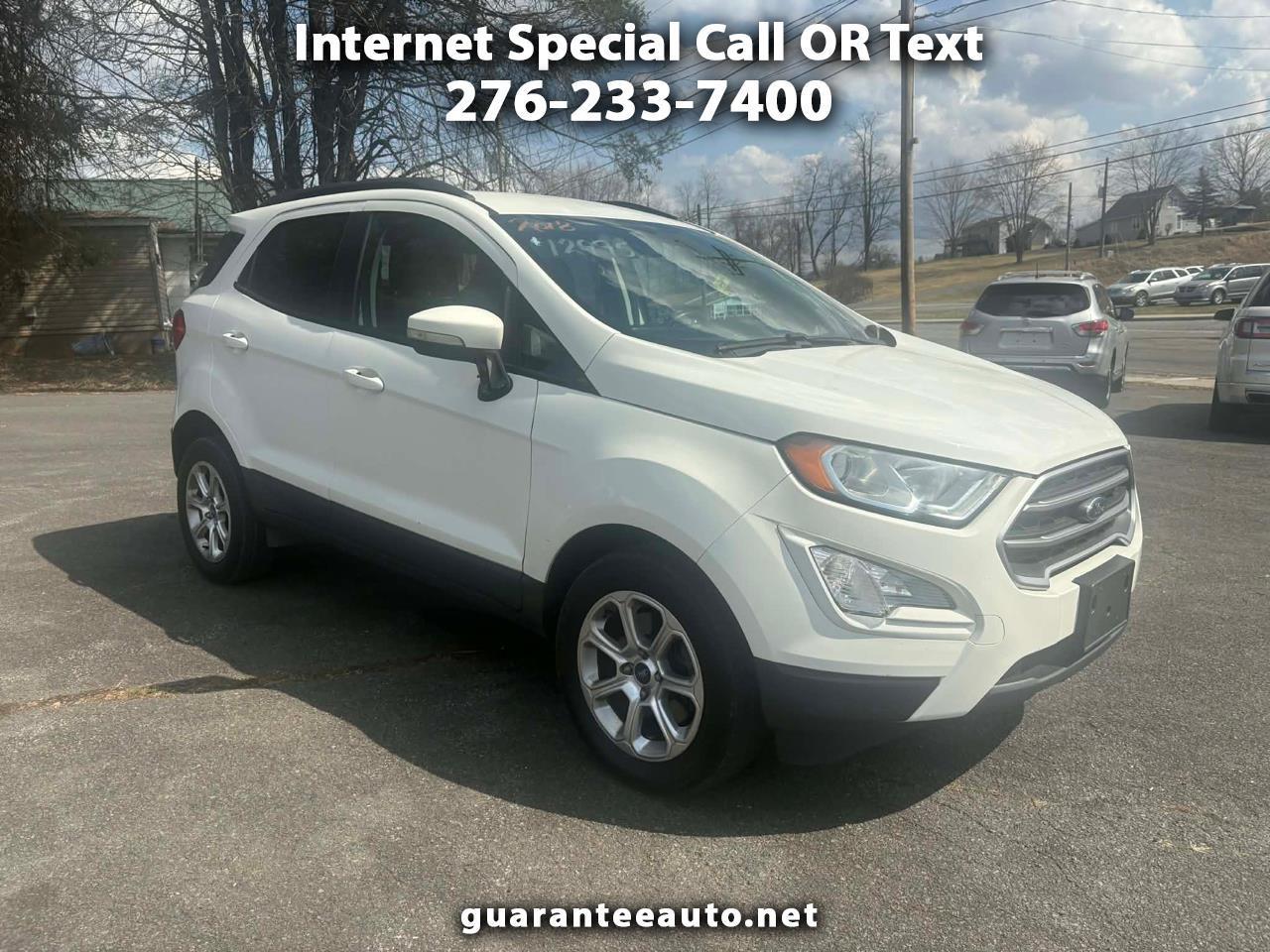 2018 Ford EcoSport SE AWD