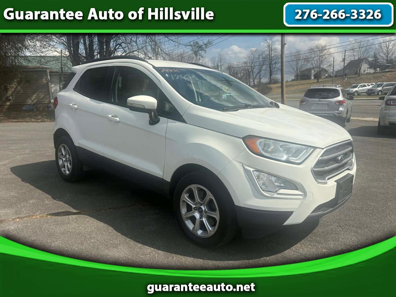 2018 Ford EcoSport SE AWD