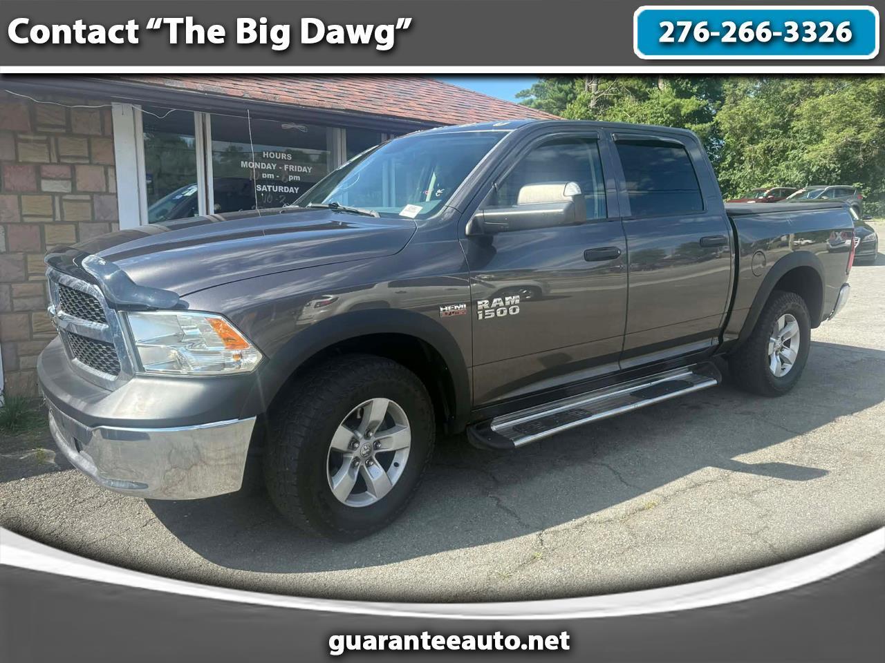 2014 RAM 1500 Tradesman Crew Cab SWB 4WD