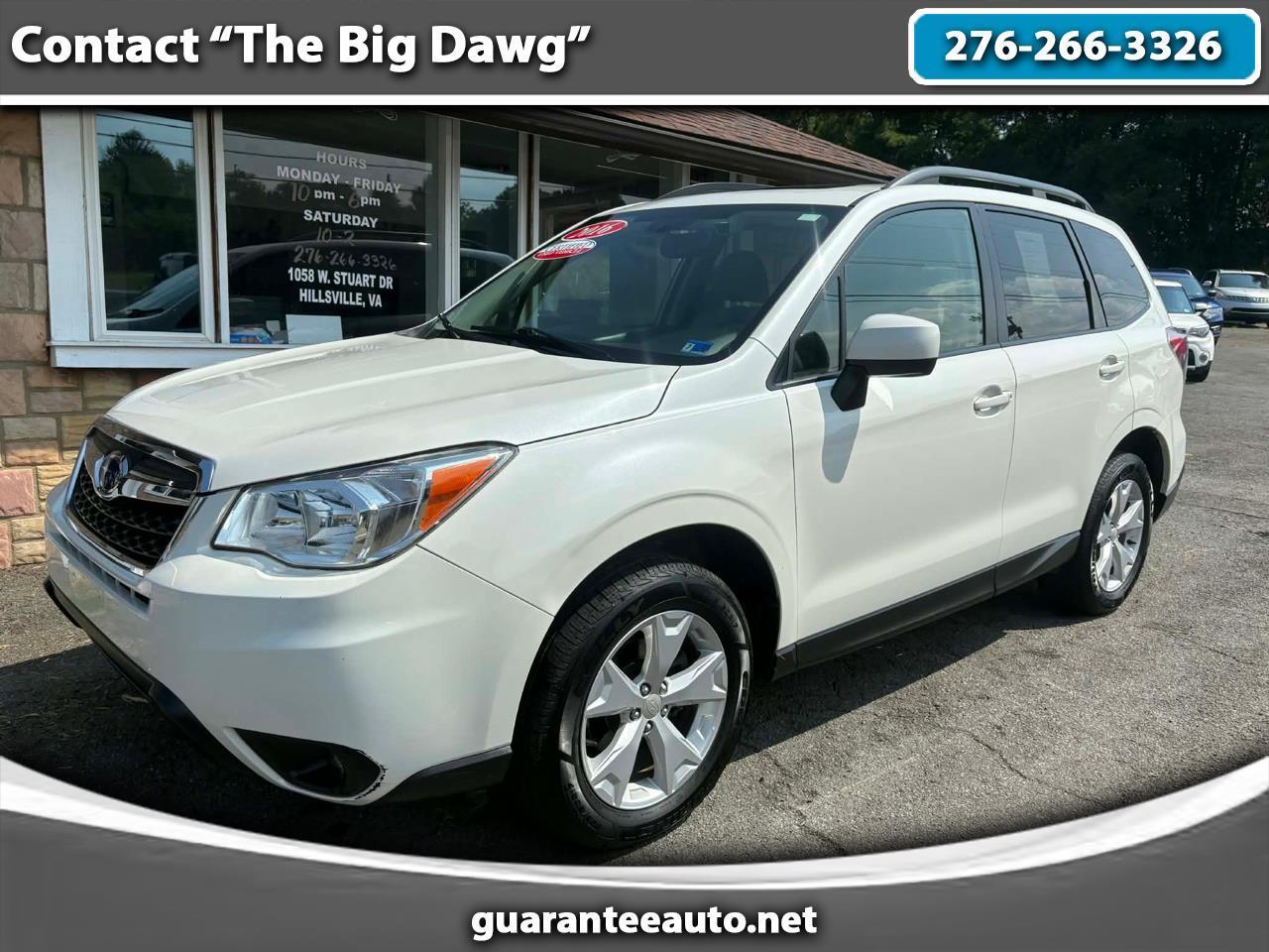 2016 Subaru Forester 2.5i Premium PZEV CVT