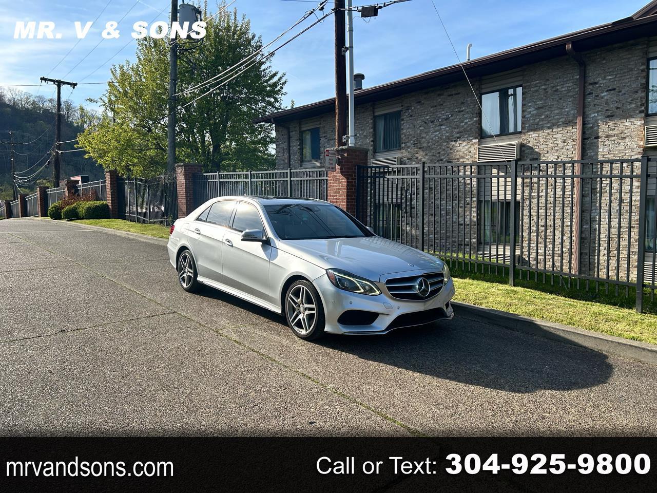 2014 Mercedes-Benz E-Class E550 Sedan 4MATIC