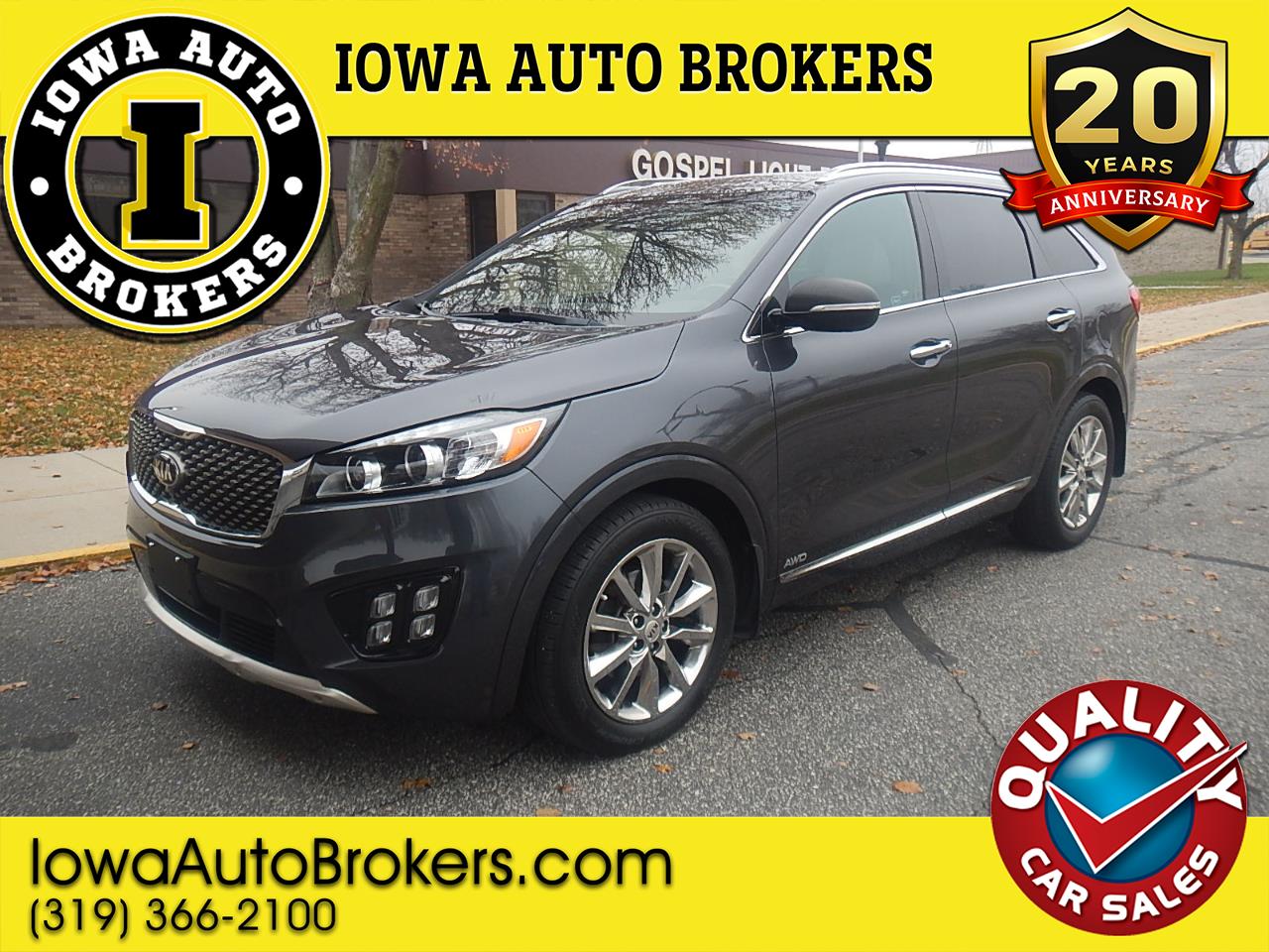 2018 Kia Sorento SXL 4D SUV AWD V6