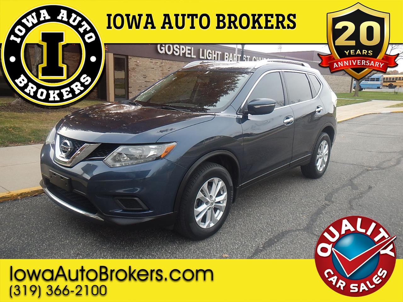 2015 Nissan Rogue SV 4D SUV AWD