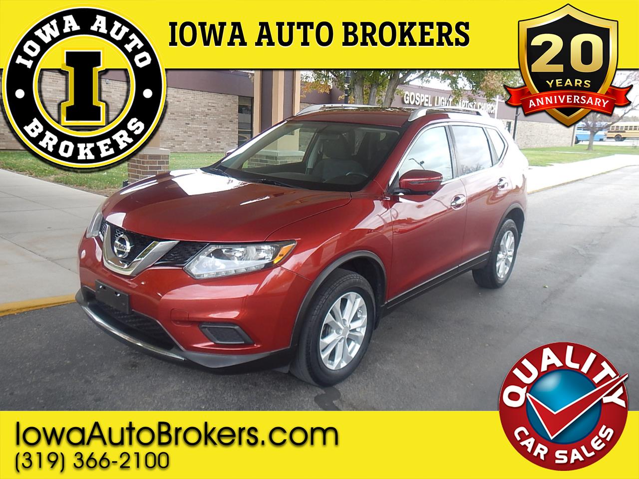 2016 Nissan Rogue SV 4D SUV AWD