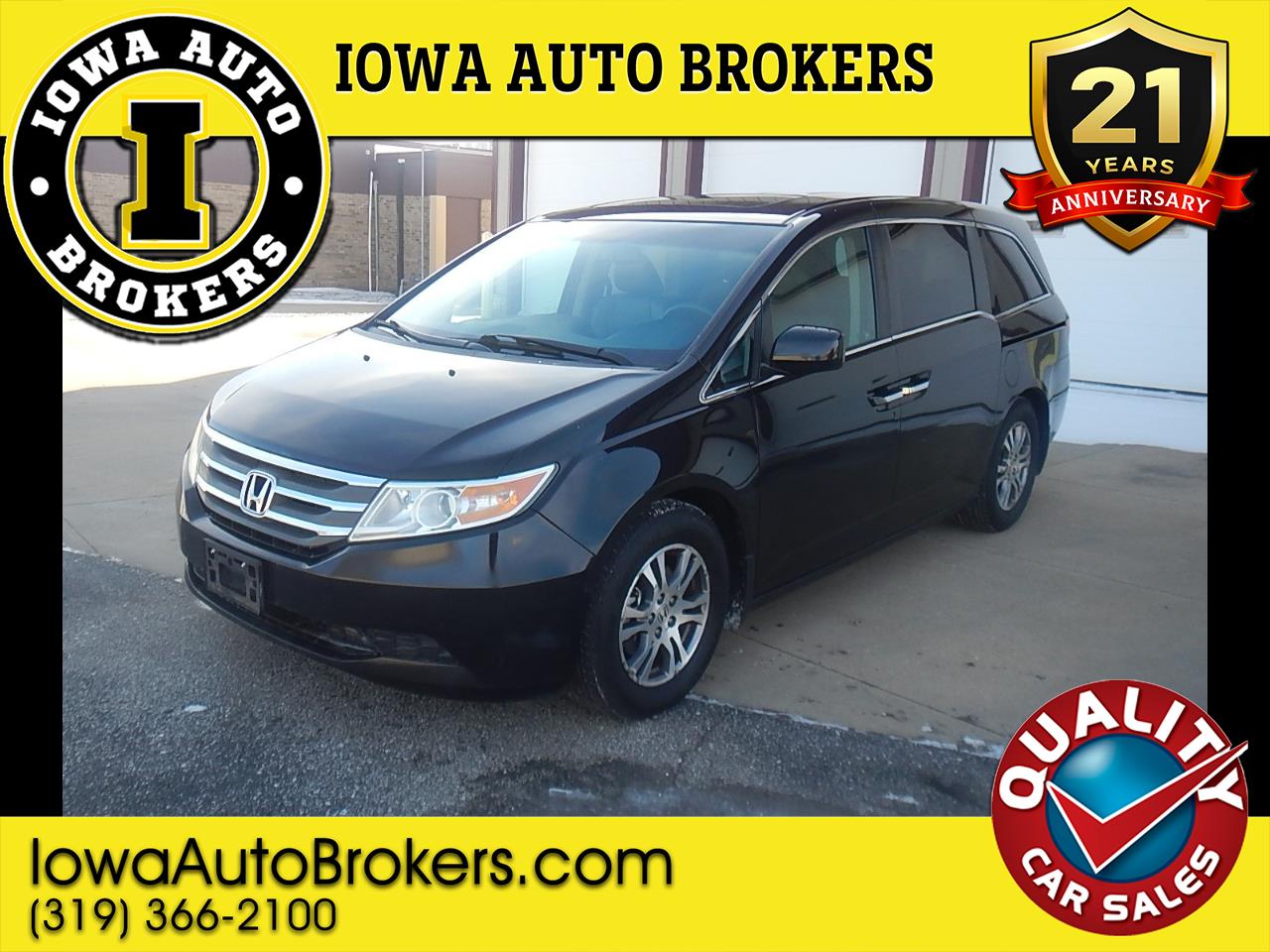 2012 Honda Odyssey EX-L AT with RES & NAVI