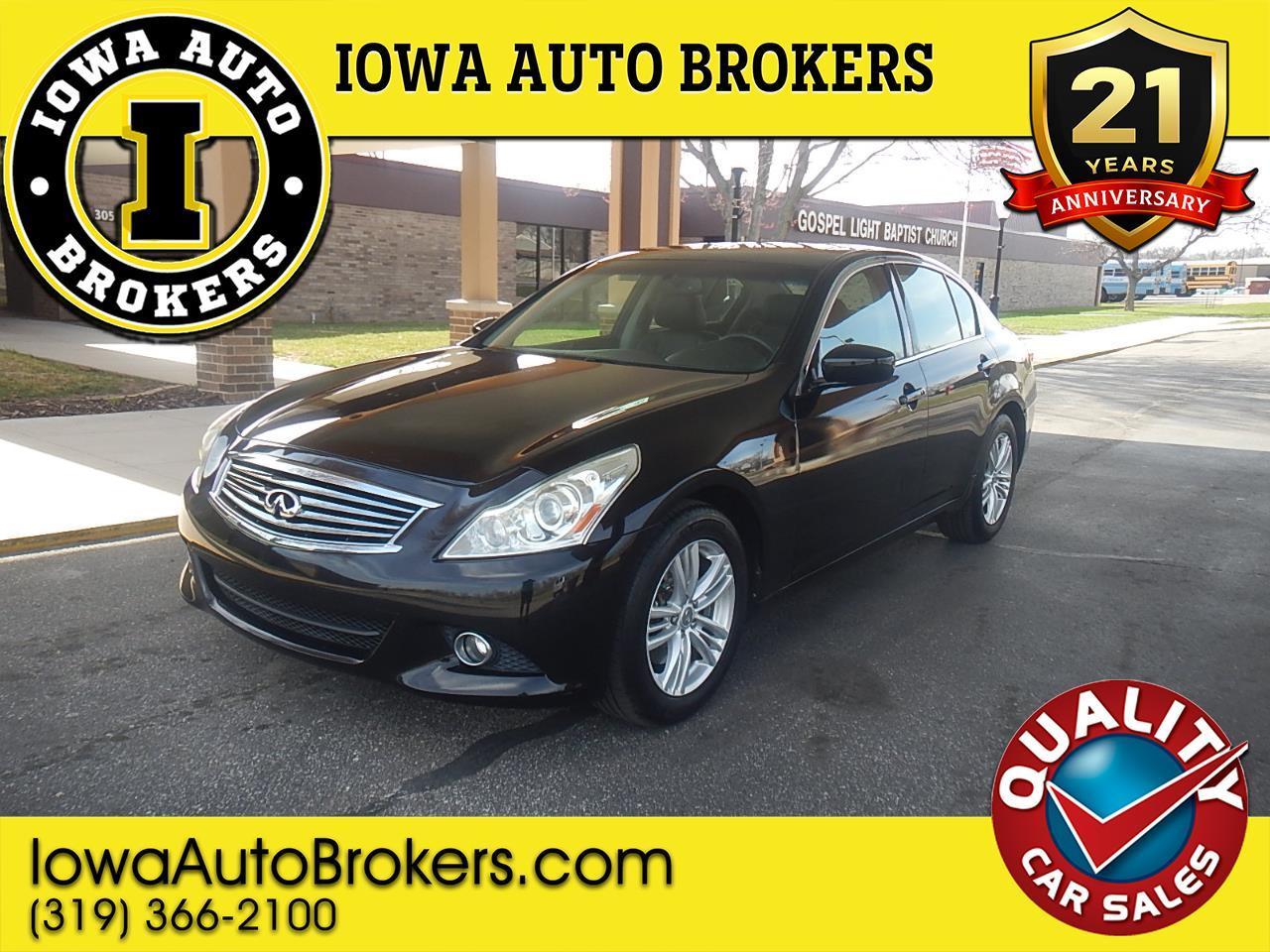 2010 Infiniti G Sedan G37x AWD