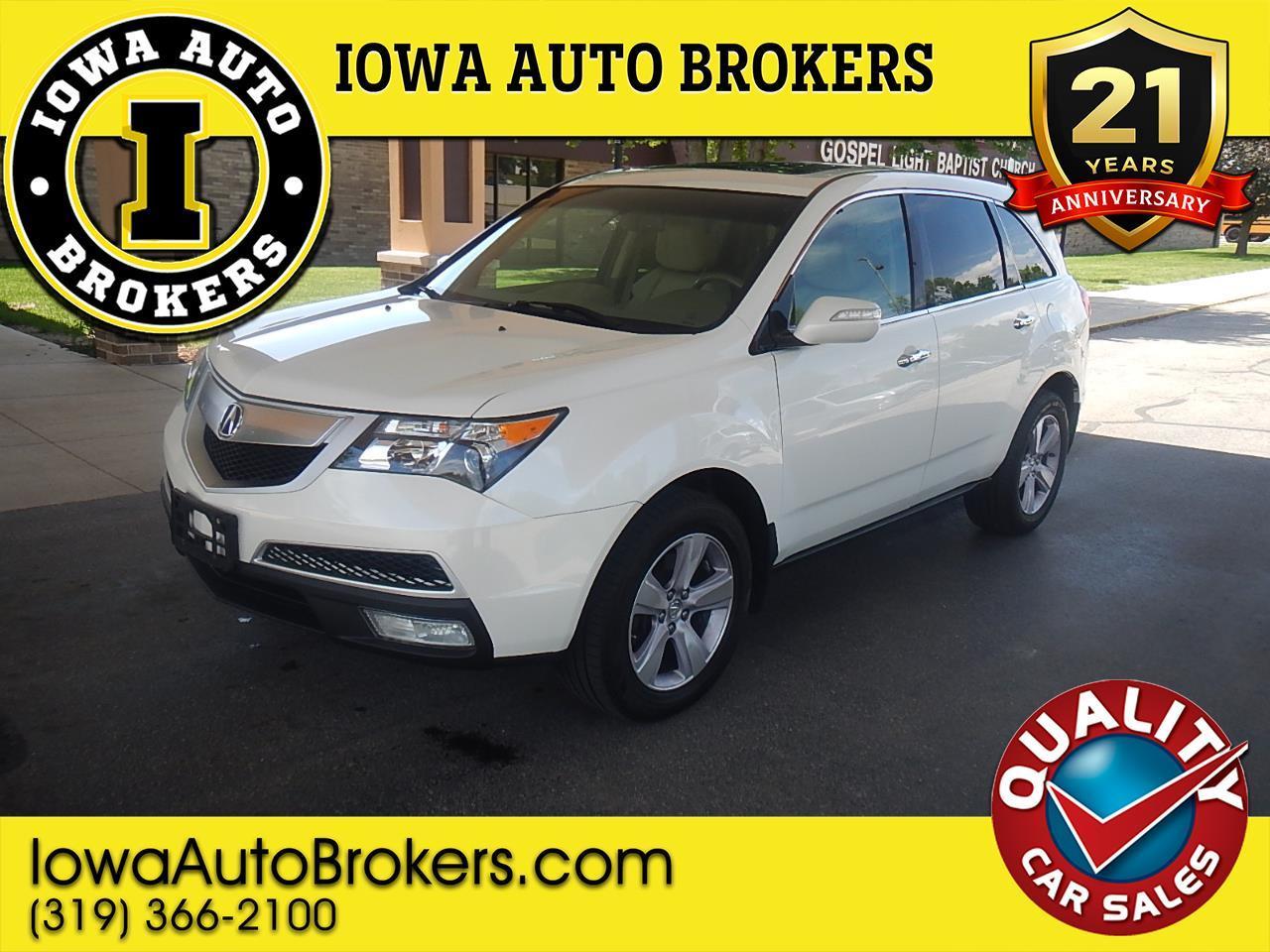 2013 Acura MDX 6-Spd AT w/Tech Package
