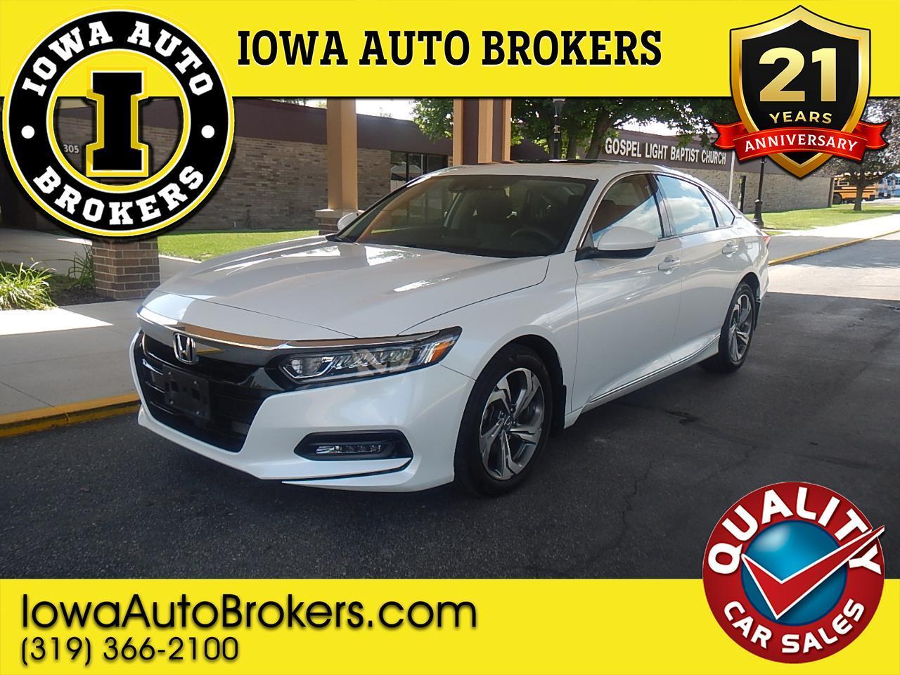 Honda Accord EX 4D Sedan 1.5L at 2018