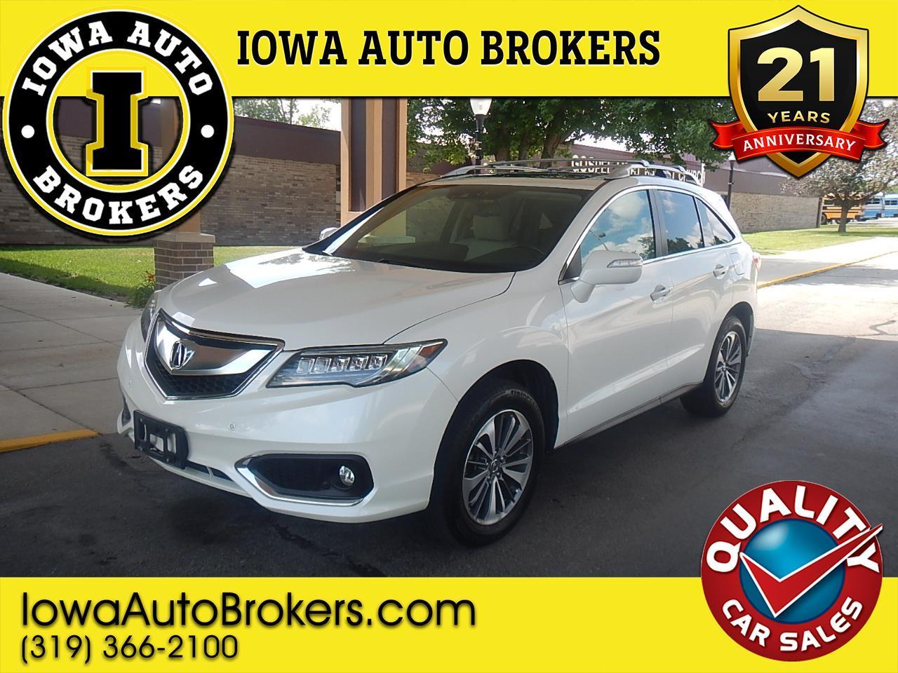 Acura RDX 6-Spd AT w/Advance Package 2016