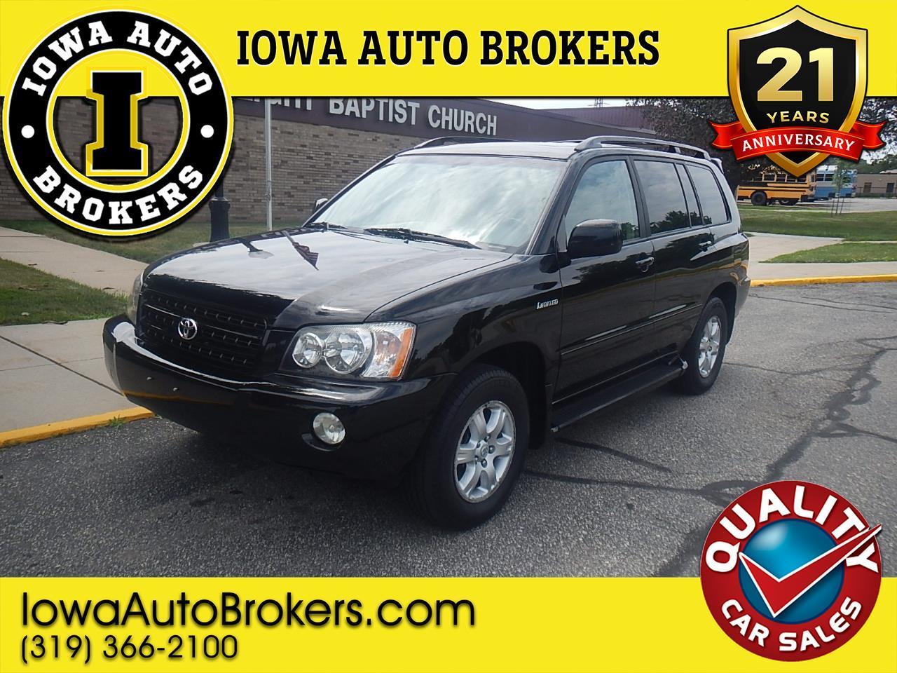 2003 Toyota Highlander Limited V6 4WD