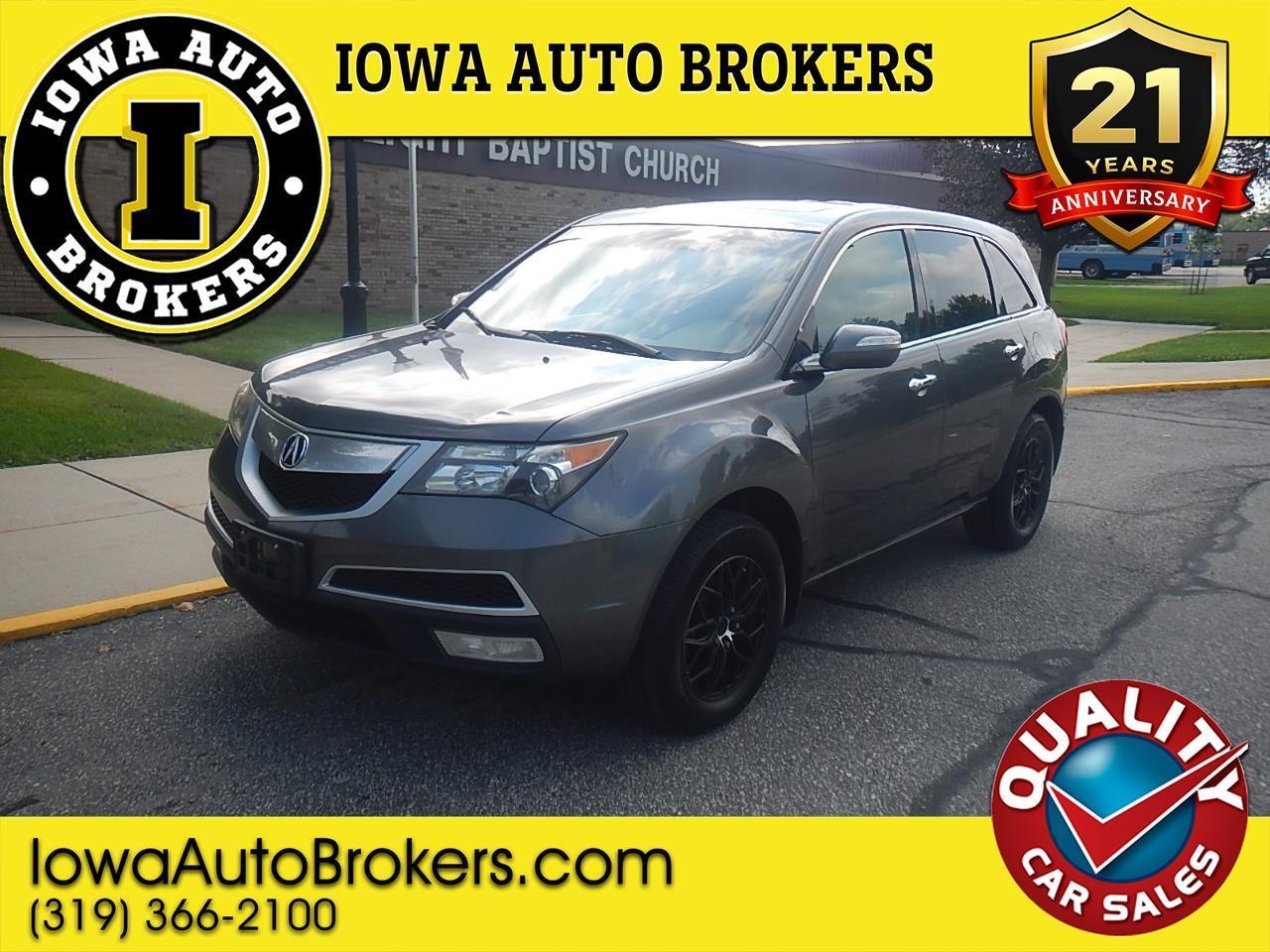 2012 Acura MDX 6-Spd AT w/Tech Package