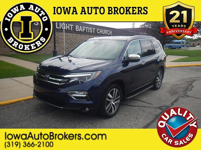 Blue 2016 Honda Pilot SUV / Crossover All-Wheel Drive Automatic