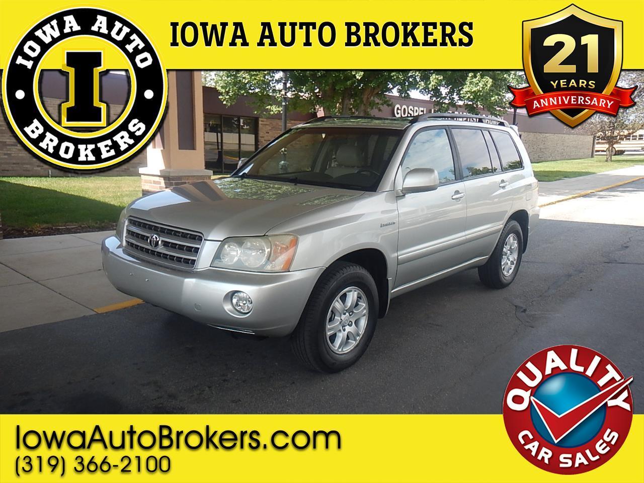 2003 Toyota Highlander Limited V6 4WD